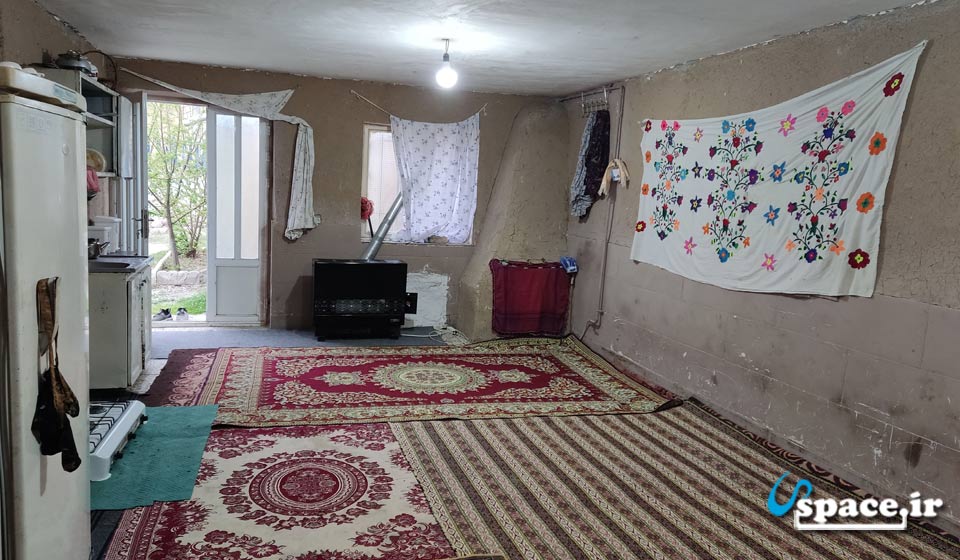 نمای داخلی سوئیت 45 متری اقامتگاه بوم گردی دلارام - گالیکش - روستای تراجیق